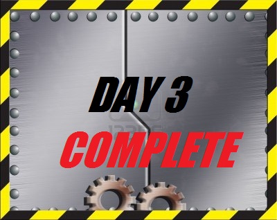DAY 3 of 30 DAY CHALLENGE