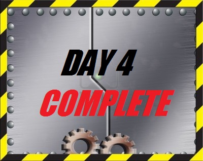 DAY 4 of 30 DAY CHALLENGE