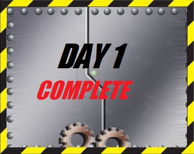 DAY 1 of 30 DAY CHALLENGE